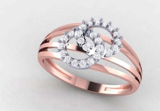 Everyday Wear Gold Diamond Ring