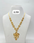 Flower Petal Gold Necklace | 916 Hallmarked