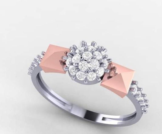 Everyday Wear Gold Diamond Ring