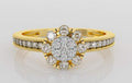Elegant Gold Diamond Ring