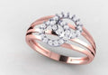 Everyday Wear Gold Diamond Ring