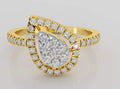 Elegant Gold Diamond Ring