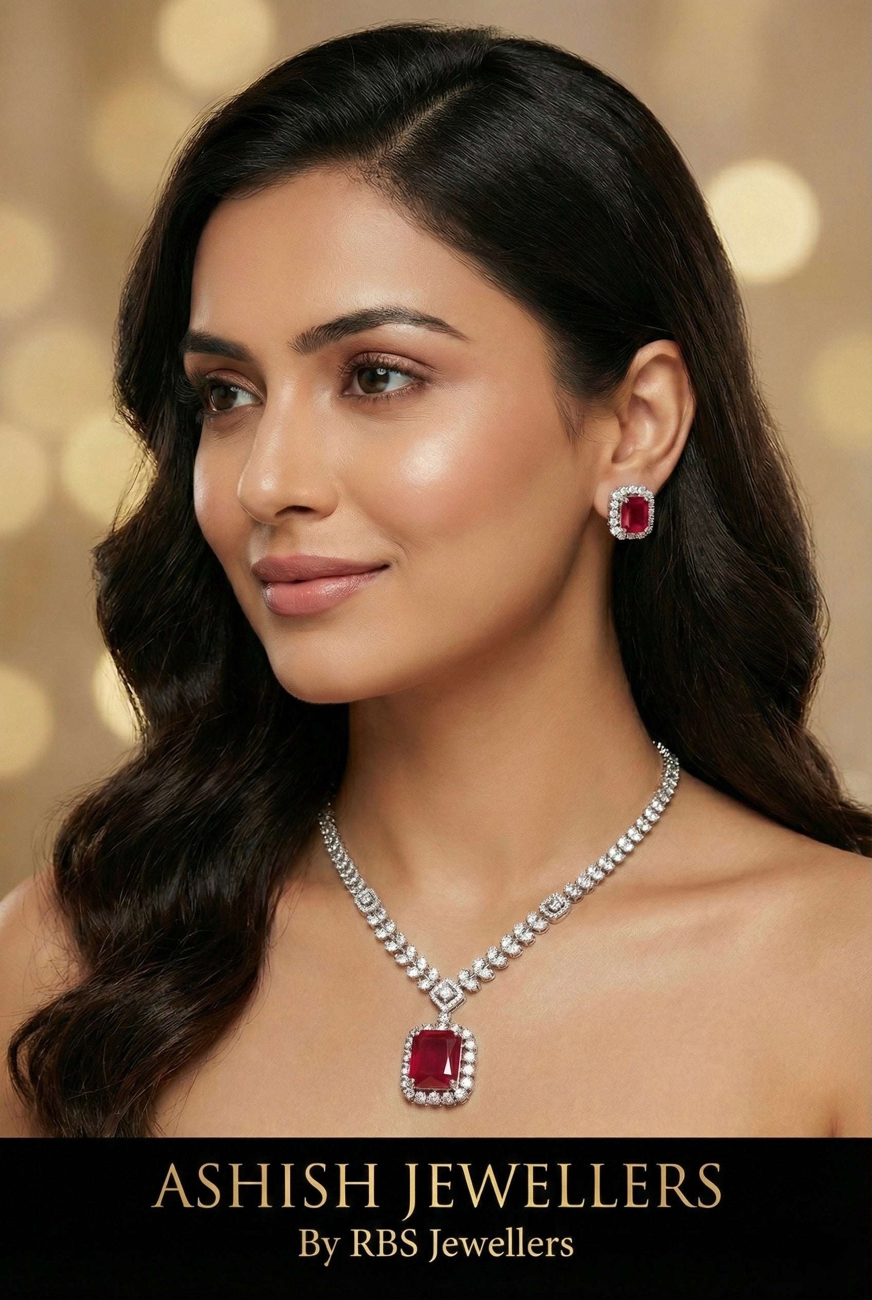 Regal Rouge Diamond Necklace